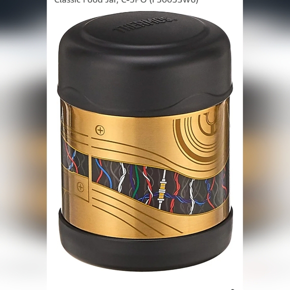 Thermos 10-Ounce FUNtainer Star Wars Classic Food Jar, C-3PO - Picture 8 of 10